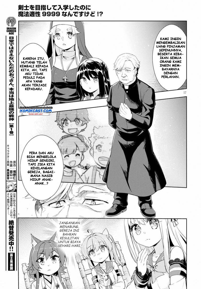 Kenshi wo Mezashite Nyuugaku shita no ni Mahou Tekisei 9999 nan desu kedo!? chapter 24